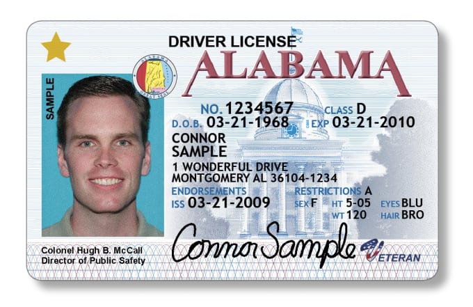 Drivers license number by ssn